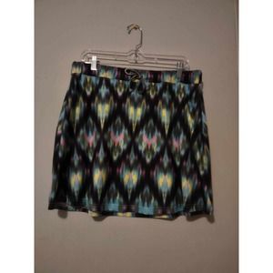 Tehama Multicolor Athletic Skirt Size Large